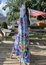 Load image into Gallery viewer, Ladies Medium dress, mandala tie dye
