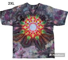 Load image into Gallery viewer, Adult 2XL Tshirt, mandala tie dye
