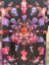 Load image into Gallery viewer, Ladies Medium Tshirt dress, reverse tie dye
