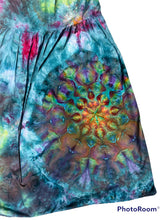 Load image into Gallery viewer, Ladies Large Maxi dress, mandala tie dye
