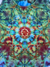 Load image into Gallery viewer, Ladies 4XL Tank, mandala tie dye design
