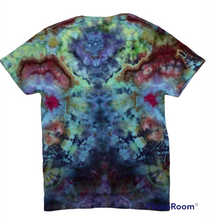 Load image into Gallery viewer, Adult Small Tshirt, mandala tie dye design
