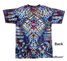 Load image into Gallery viewer, Adult Large Tshirt, mandala tie dye
