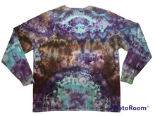 Load image into Gallery viewer, Adult 2XL long sleeve, mandala tie dye
