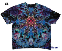 Load image into Gallery viewer, Adult XL Tshirt, reverse tie dye design
