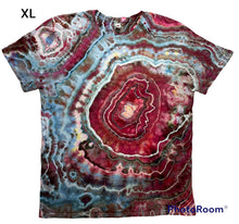 Load image into Gallery viewer, Adult XL Tshirt, geode tie dye
